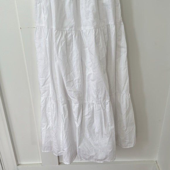 NWT Tuckernuck Faithfull the Brand Maurelle Dress Plain White Size M - Picture 6 of 11